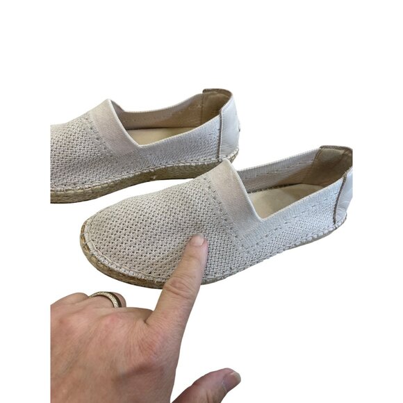 Cole Haan Womens Tan Espadrille Slip-On Loafers Flats Size 8B SKU 8408 - Picture 13 of 13